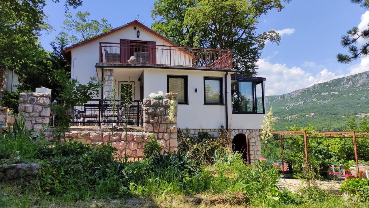 Amazing Sea-Mountain Valley View House With 3 Terraces And Huge Chill Gardens, 5Min From The Sea! Bribir (Primorje-Gorski Kotar) Exterior foto