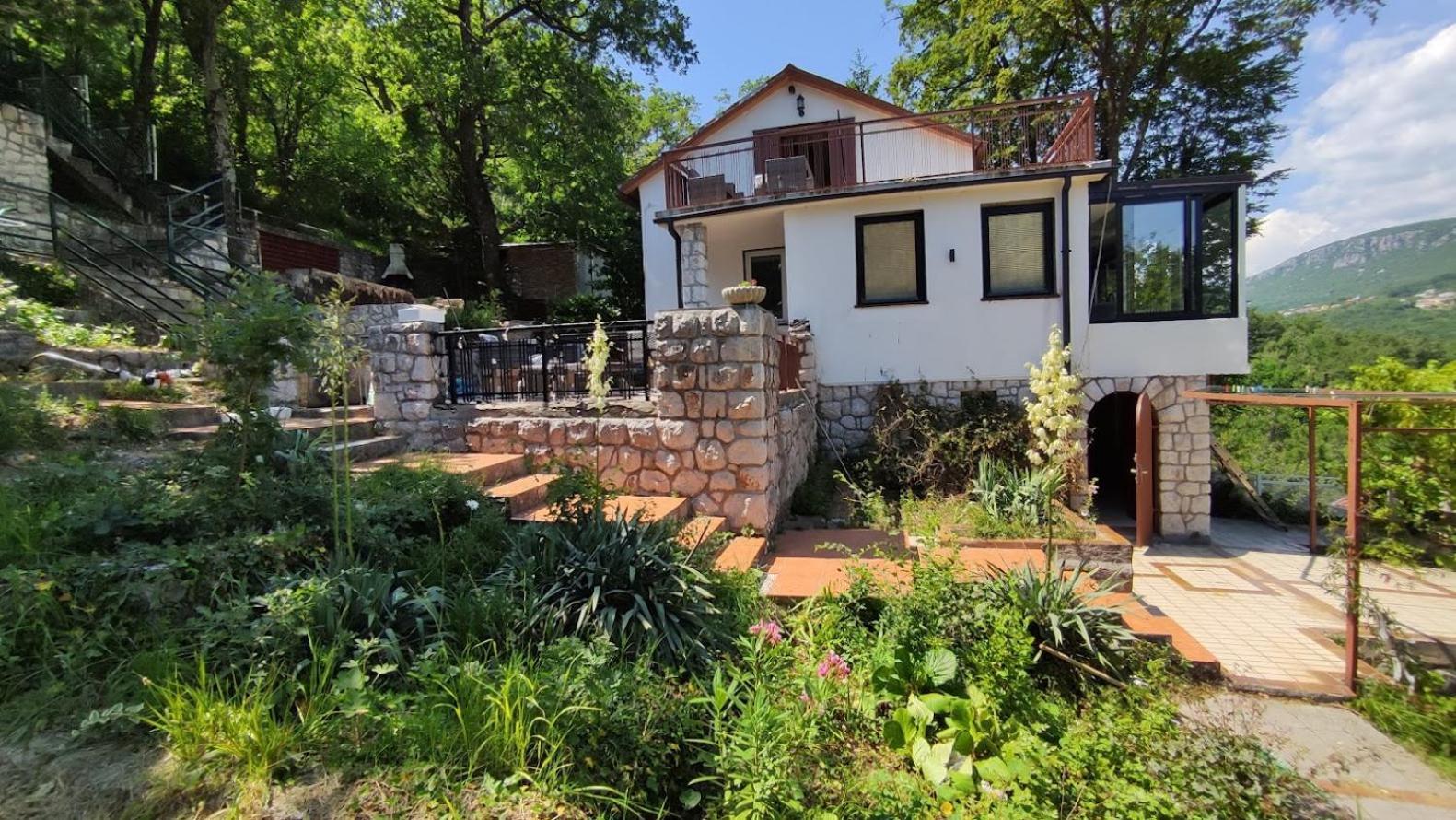 Amazing Sea-Mountain Valley View House With 3 Terraces And Huge Chill Gardens, 5Min From The Sea! Bribir (Primorje-Gorski Kotar) Exterior foto